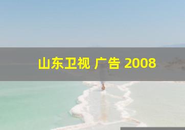 山东卫视 广告 2008